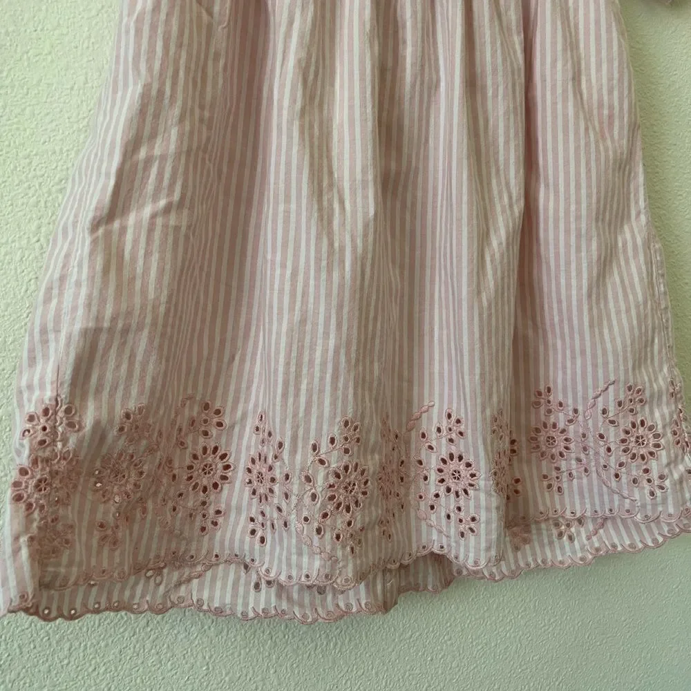Pairs Of Girls dress striped pink and blue